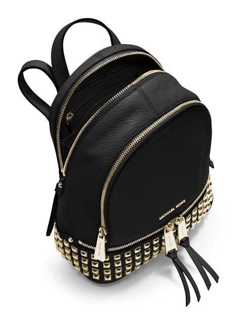 mini leather backpack michael kors